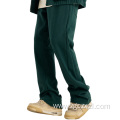 Women's american style solid color flared sweatpants